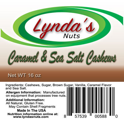 Caramel & Sea Salt Cashews