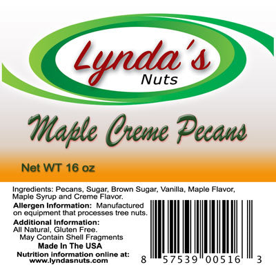 Maple Creme Pecans